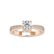 Camilia 0.55 Pointer Round Lab Diamond Ring