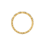 Adorned Diamond Stud Ring