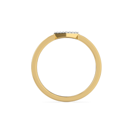 Hollow Kite Diamond Ring