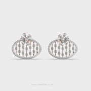 Delicate Fabergé Mixed Diamond Earrings