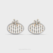 Delicate Fabergé Mixed Diamond Earrings