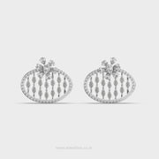 Delicate Fabergé Mixed Diamond Earrings