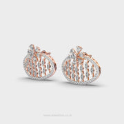 Delicate Fabergé Mixed Diamond Earrings
