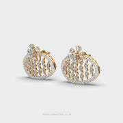 Delicate Fabergé Mixed Diamond Earrings