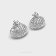 Delicate Fabergé Mixed Diamond Earrings