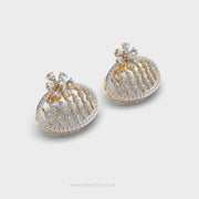 Delicate Fabergé Mixed Diamond Earrings