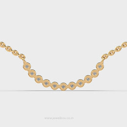 Twilight Trail Diamond Necklace with Chain