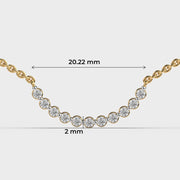 Twilight Trail Diamond Necklace with Chain