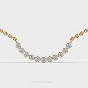 Twilight Trail Diamond Necklace with Chain