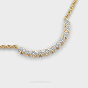 Twilight Trail Diamond Necklace with Chain