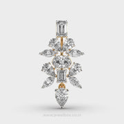 Crystella Snowflake Diamond Pendant Without Chain