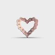 Take My Heart Diamond Pendant Without Chain