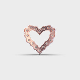 Take My Heart Diamond Pendant Without Chain