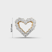Take My Heart Diamond Pendant Without Chain