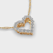 Take My Heart Diamond Pendant Without Chain