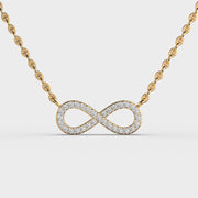 Forever Loop Diamond Pendant