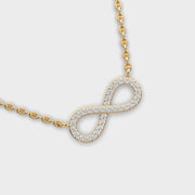 Forever Loop Diamond Pendant
