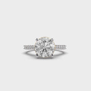 Gleaming Atatiana Princess Diamond Ring