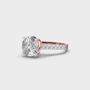 Gleaming Atatiana Princess Diamond Ring