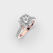 Gleaming Atatiana Princess Diamond Ring
