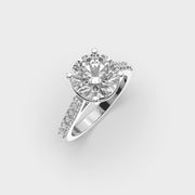 Gleaming Atatiana Princess Diamond Ring