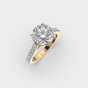 Gleaming Atatiana Princess Diamond Ring