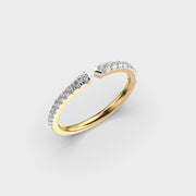 Janis Joplin Sleek Diamond Ring