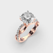 Miss Classy Round Diamond Ring