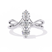 The Minimalist Trio Ring