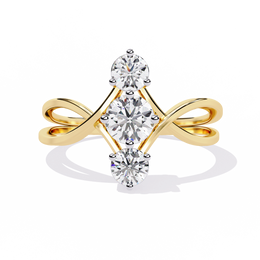 The Minimalist Trio Ring