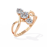The Minimalist Trio Ring