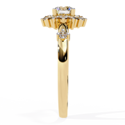 The Solitaire Pear Drop Ring