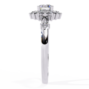 The Solitaire Pear Drop Ring