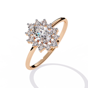 The Rose Petal Bloom Ring