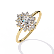 The Rose Petal Bloom Ring