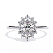 The Rose Petal Bloom Ring