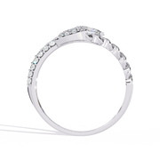 The Elongated Oval Duo Ring