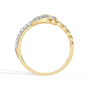 The Elongated Oval Duo Ring