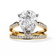 The Pear & Round Harmony Ring