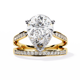 The Pear & Round Harmony Ring