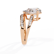 The Pear & Round Harmony Ring