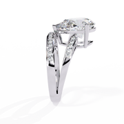 The Pear & Round Harmony Ring