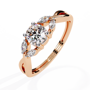 The Marquise Flare Ring
