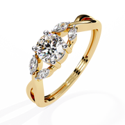 The Marquise Flare Ring