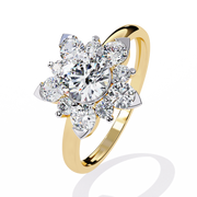 The Elaris Petaline Cluster Ring