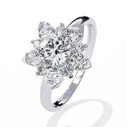 The Elaris Petaline Cluster Ring