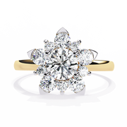 The Elaris Petaline Cluster Ring
