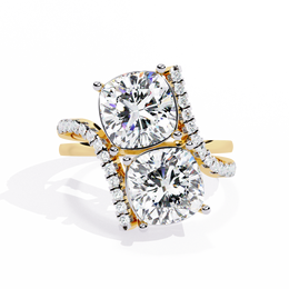 The Virelle Prism Stack Ring