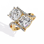 The Virelle Prism Stack Ring