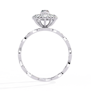 The Elaris Ornate Marquise Ring